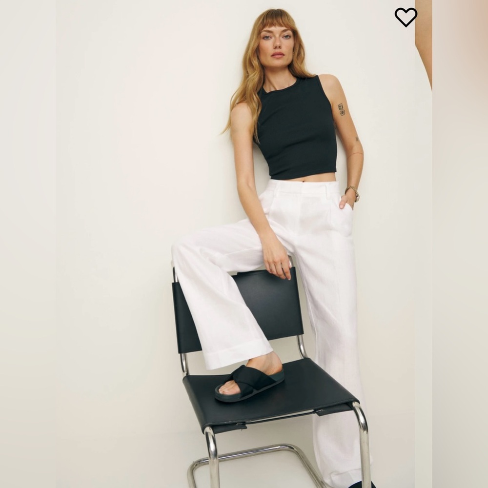 Reformation Alex Linen Pants NWT